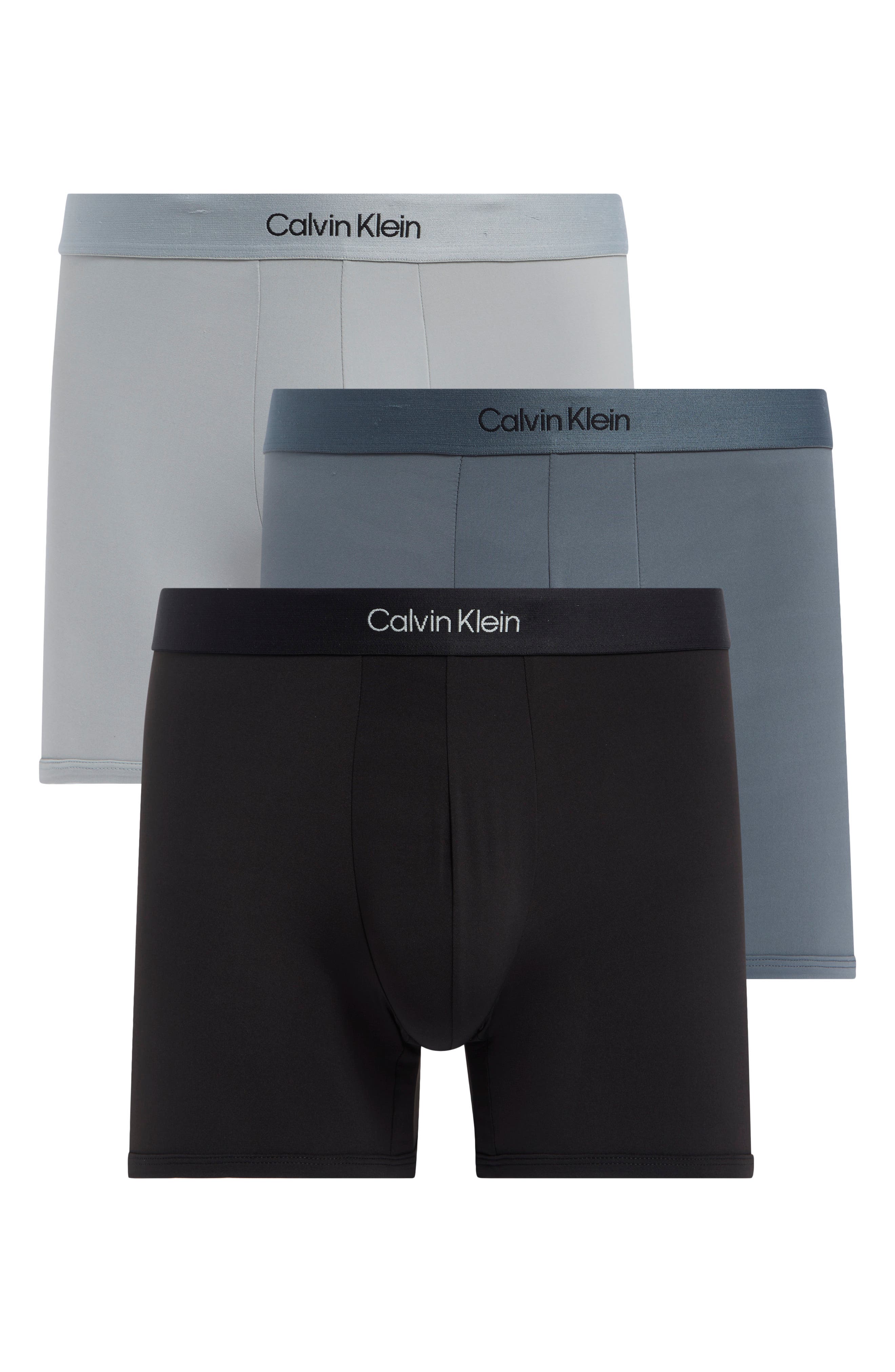 Calvin Klein 3-Pack Stretch Contour Pouch Boxer Briefs
