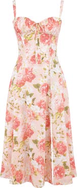 HOUSE OF CB Carmen Bustier Sundress