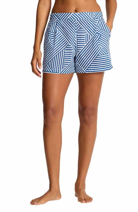 Tommy Bahama Catalina Coast Stripe Cover-Up Shorts