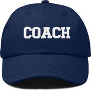 Dalix Coach Embroidered Sports Dad Cap