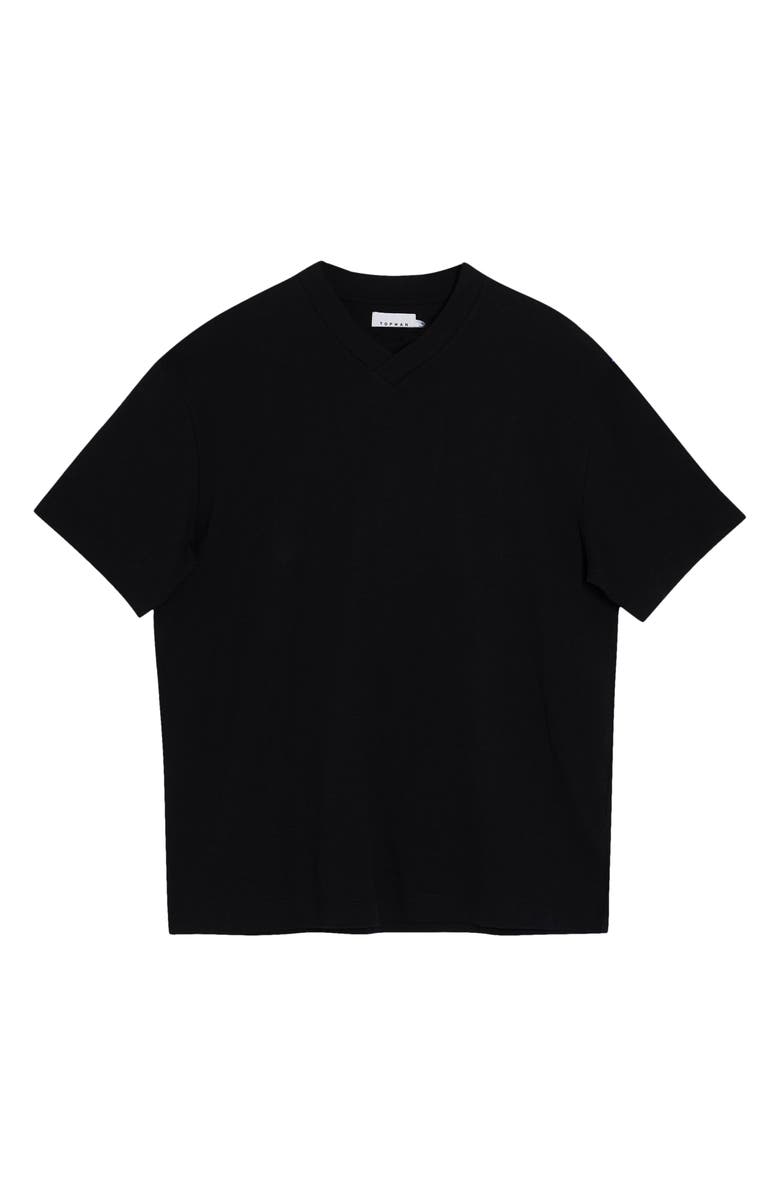 Topman Solid V-Neck T-Shirt, Alternate, color, 