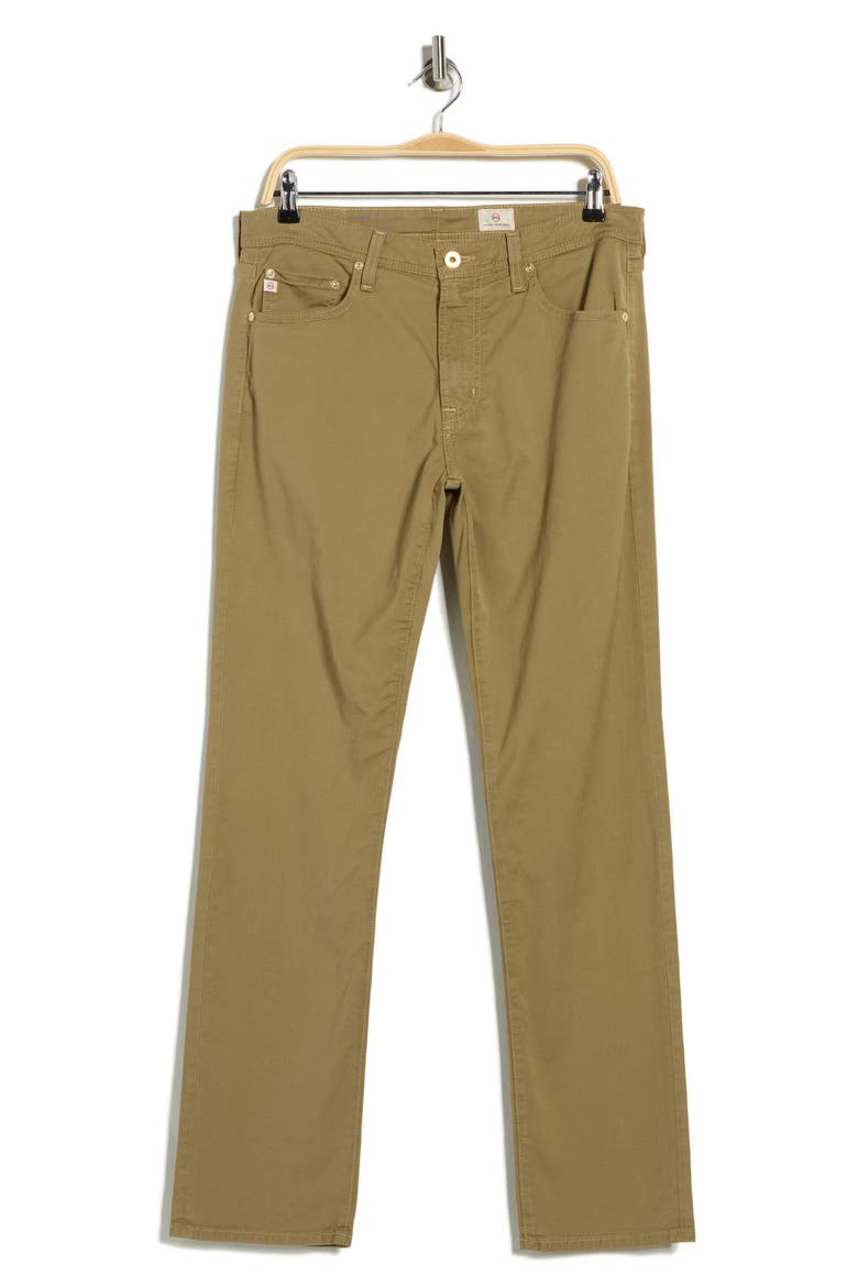 Everett Slim Leg Jeans, Alternate, color, INFANTRY KHAKI