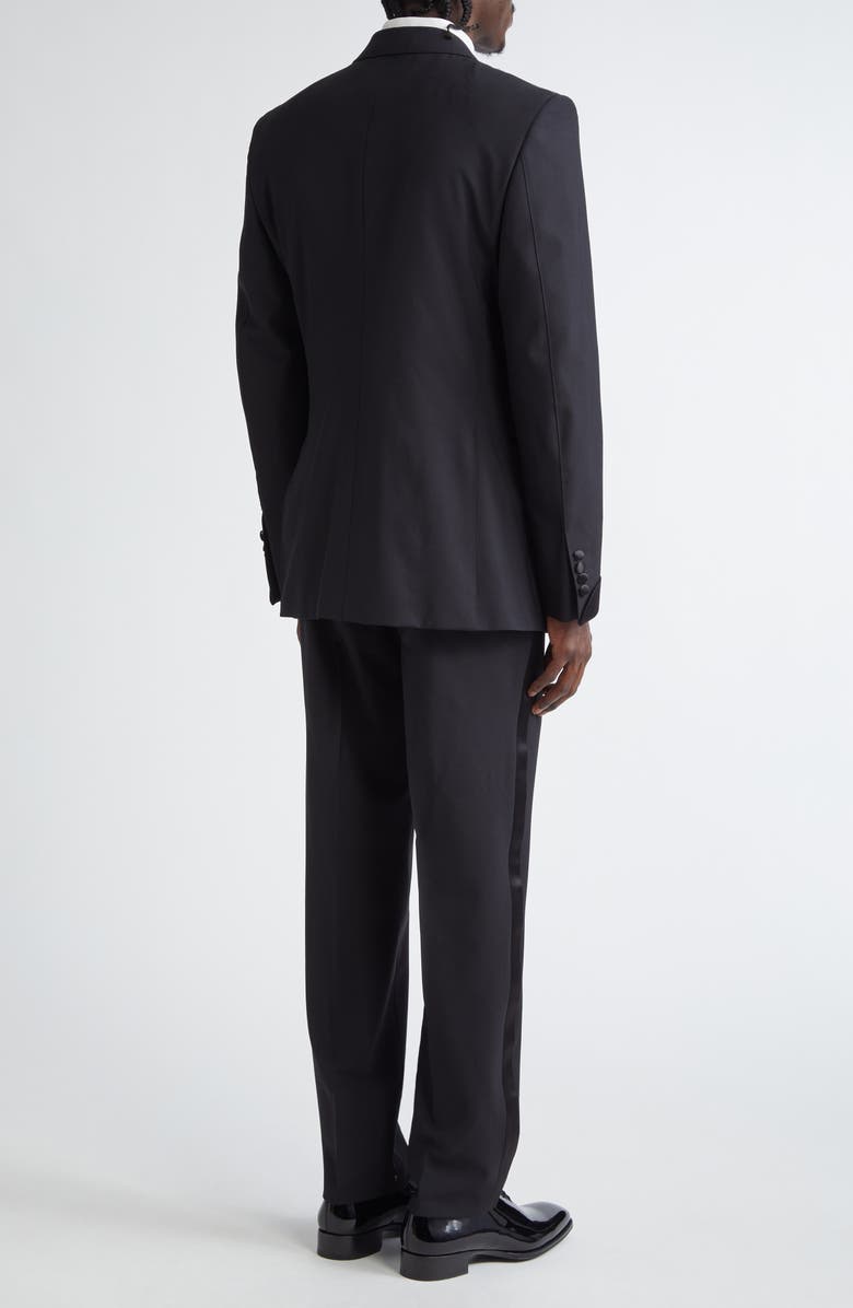 TOM FORD O'Connor Stretch Wool Tuxedo, Alternate, color, Black
