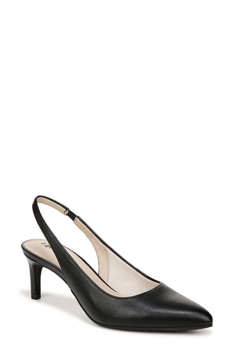 Annalise Slingback Pointed Toe Pump - Wide Width Available (Women)