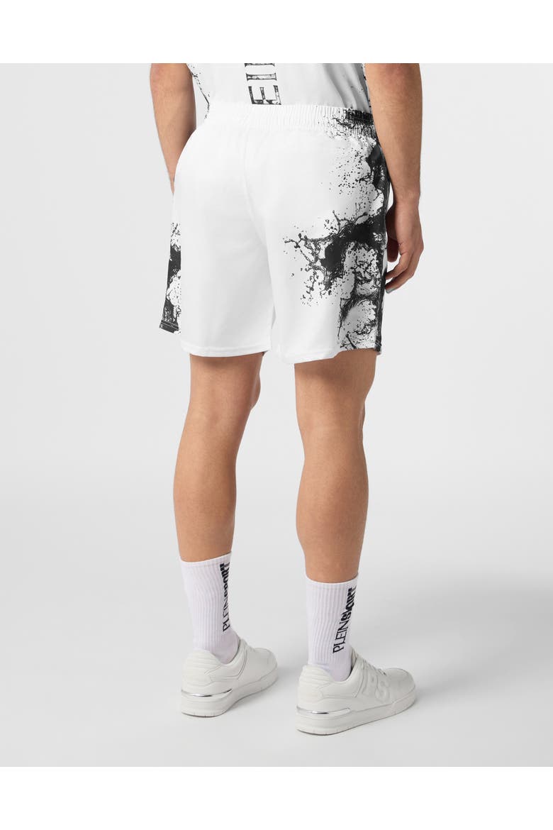 Nylon Shorts Splash Men, Alternate, color, white