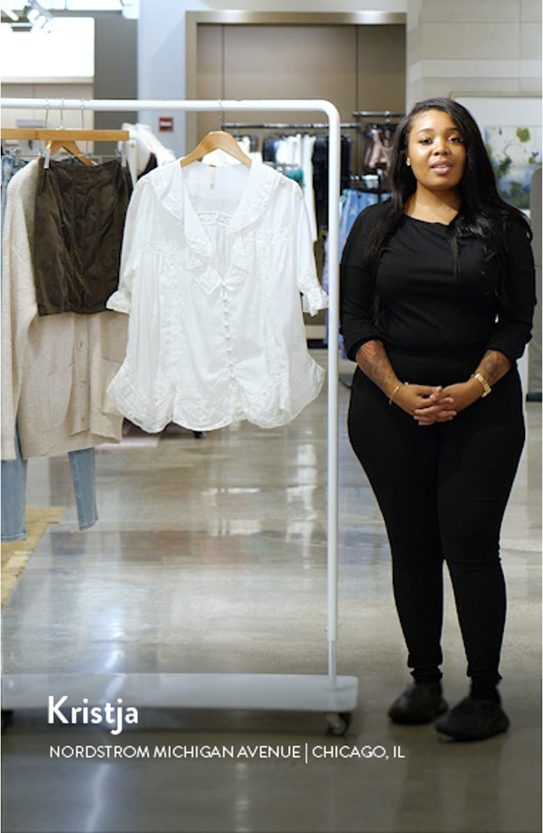 Ruffle Cotton Top, sales video thumbnail