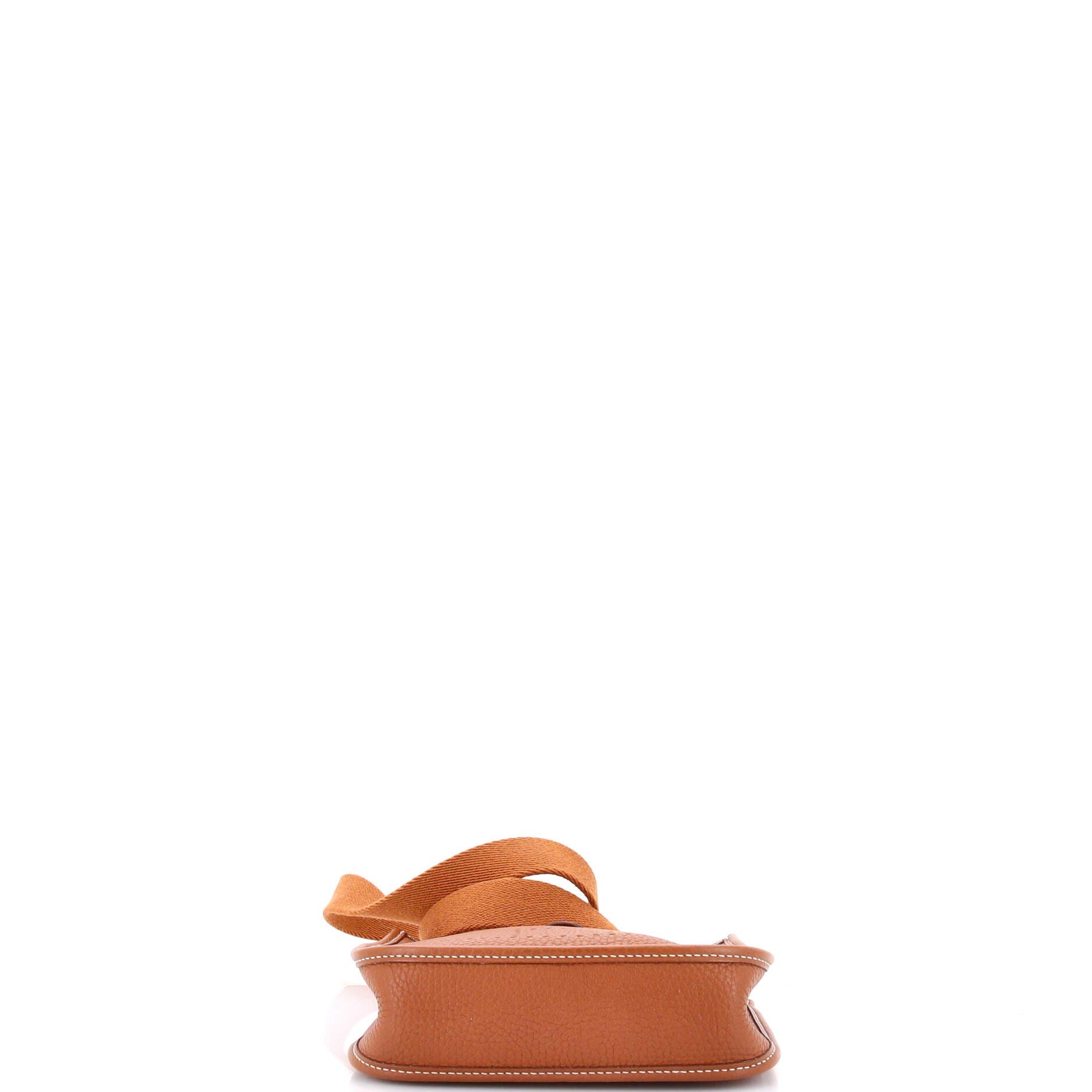 Pre-Owned Hermes Evelyne Bag Gen III Clemence TPM, Alternate, color, Gold