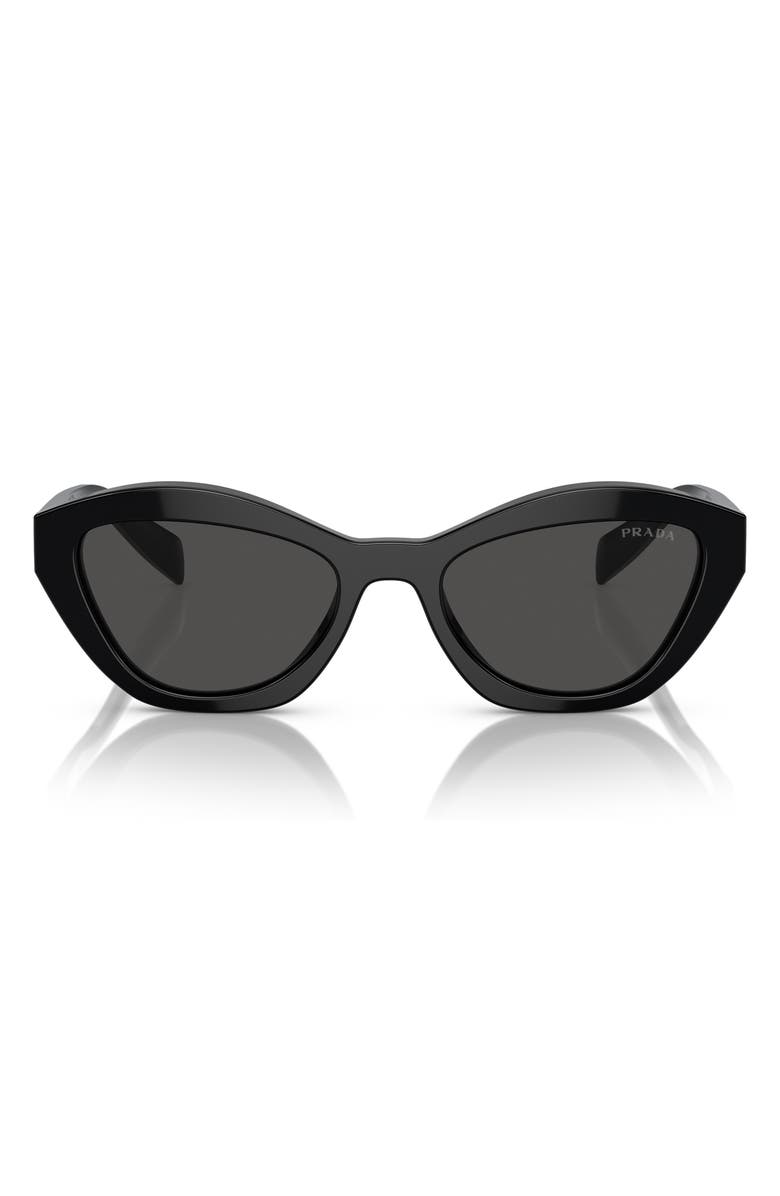 Prada 52mm Butterfly Sunglasses, Main, color, 