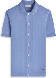 Bugatchi Short Sleeve Cardigan