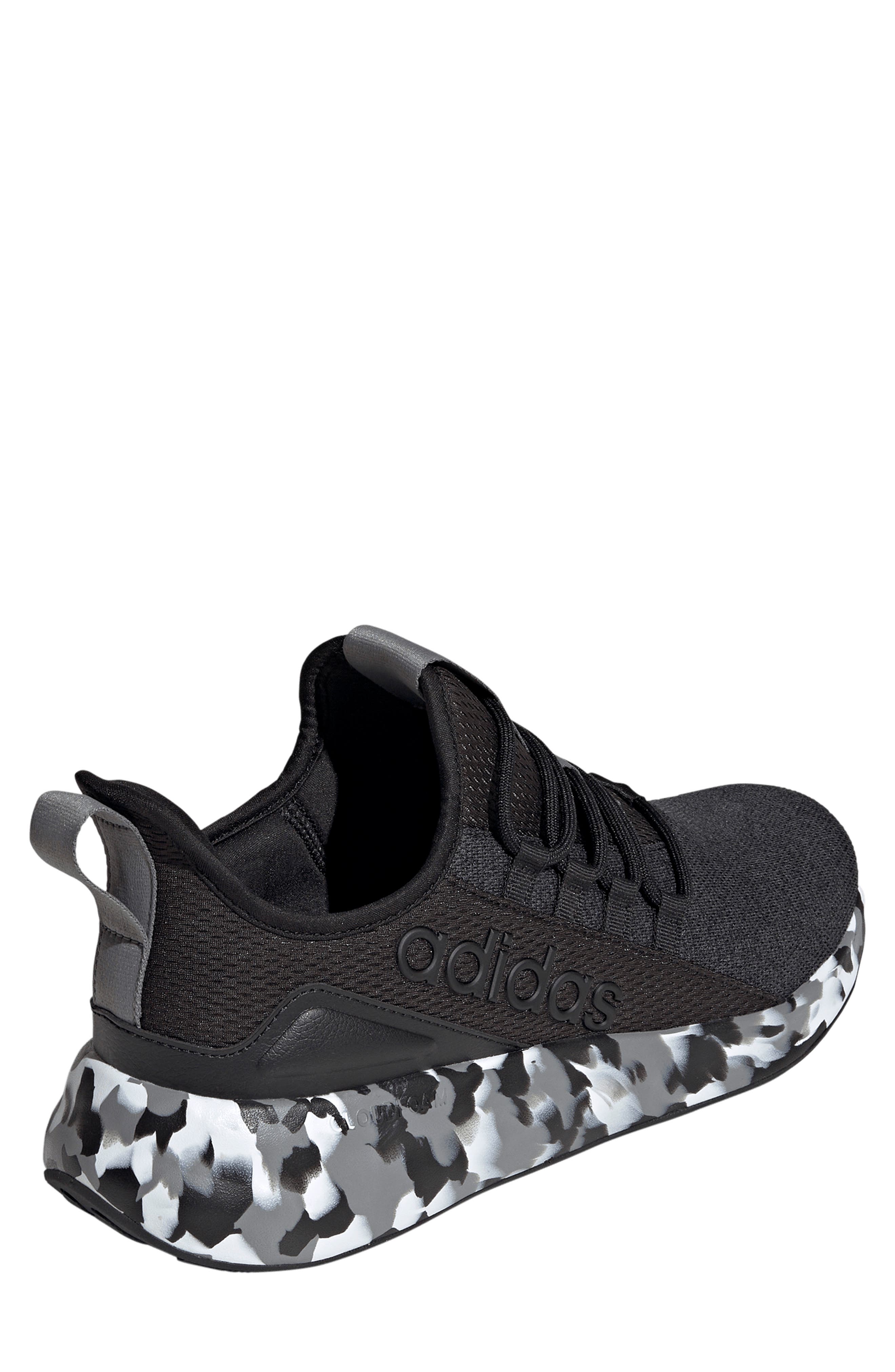 adidas Lite Racer Adapt 8.0 Sneaker, Alternate, color, Core Black/ Grey Three/ Carbon