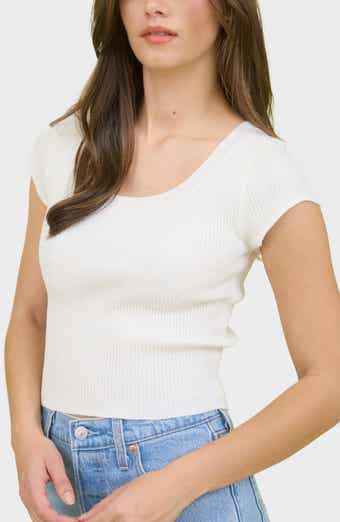 Blu Pepper Bow Tie Knit Top