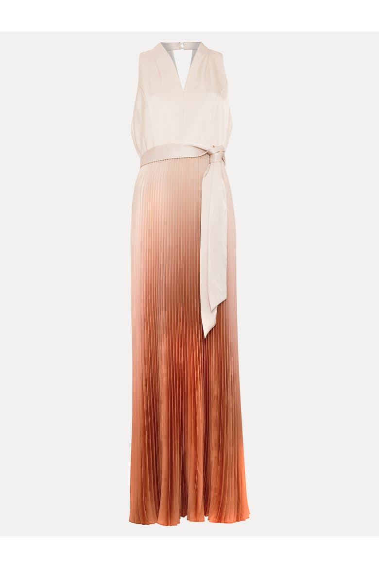 Sloane Sleeveless V-Neck Maxi Dress, Alternate, color, Orange