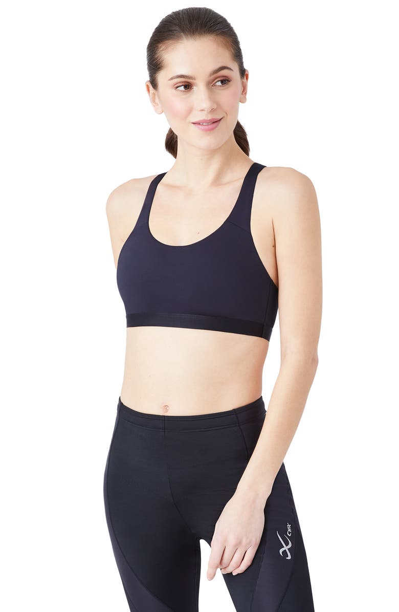 b.tempt'd by Wacoal B.Active Sports Bra, Alternate, color, Night