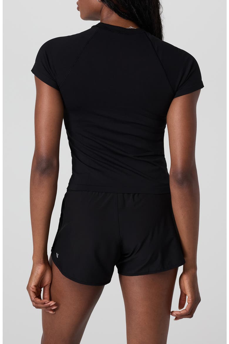 Surge Performance Seamless T-shirt, Alternate, color, BLACK