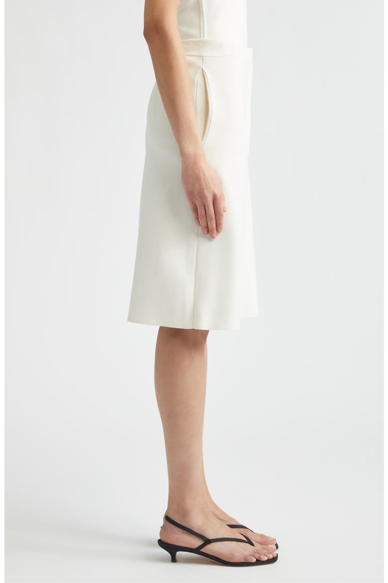 Knit Shorts, Alternate, color, WHITE