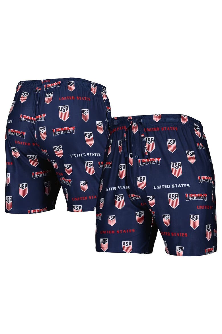 Men's Concepts Sport Navy USMNT Breakthrough Shorts, Main, color, Navy