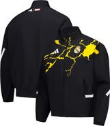 adidas Men's adidas Black Real Madrid x Marvel Anthem Full-Zip Jacket