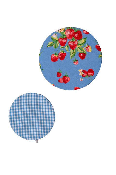Strawberry Magic Bowl Covers, Set of 2