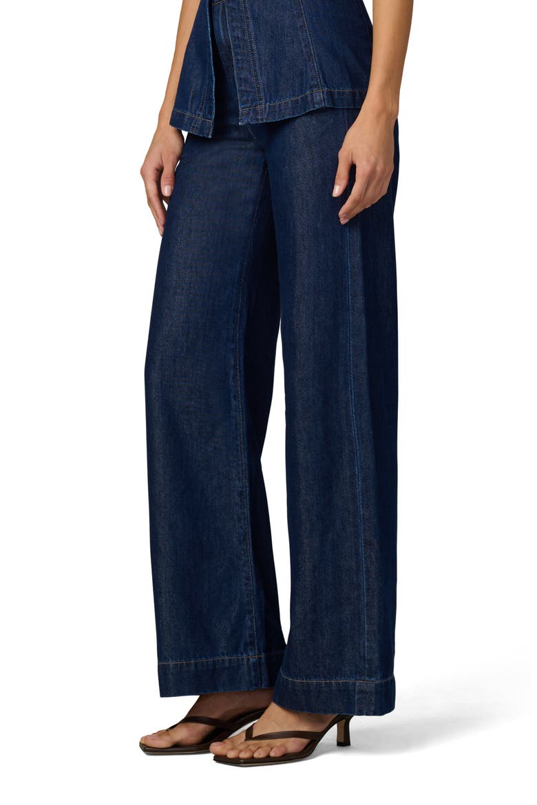 The Clean High Waist Wide Leg Trouser Jeans, Alternate, color, HONOR