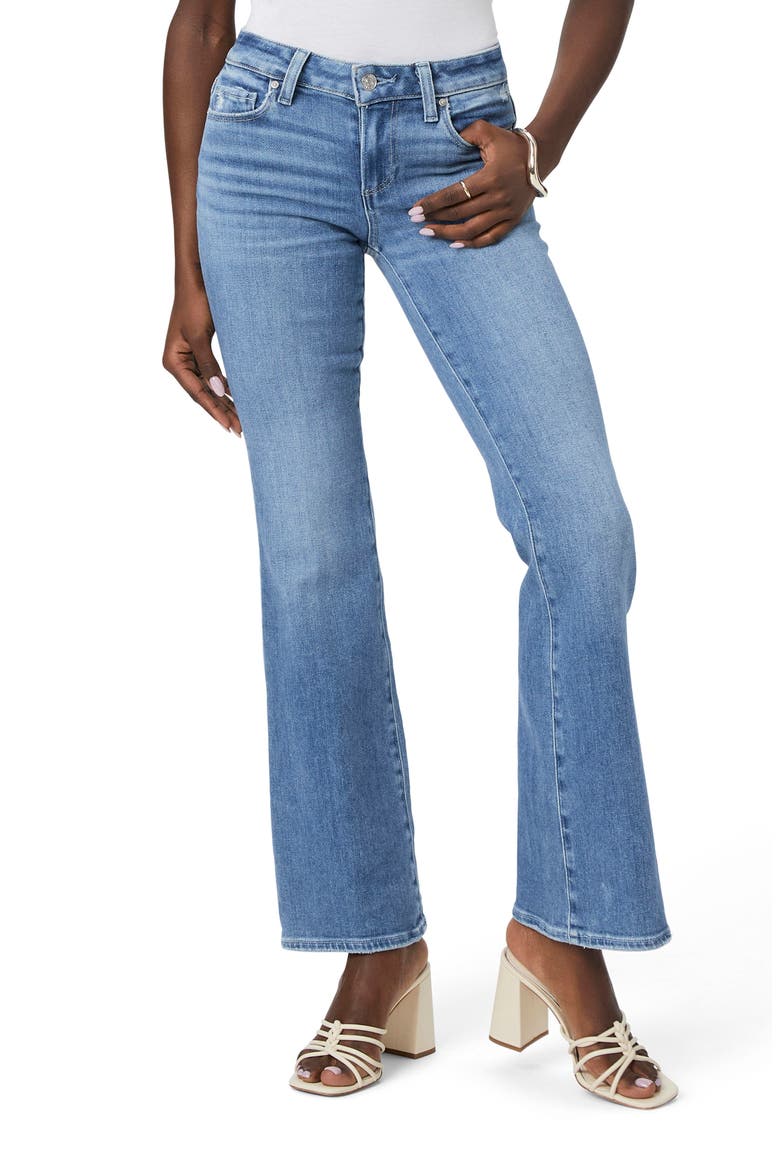 Laurel Canyon Flare Jeans, Main, color, FLAMCODIST