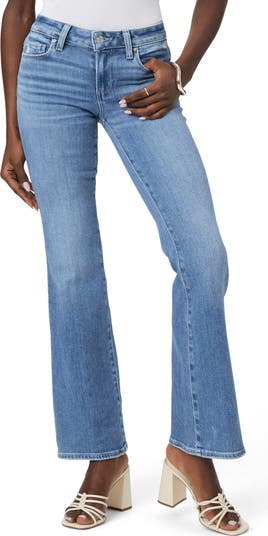 Womens Paige distressed factory jeans