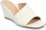 Journee Collection Clementine Wedge d'Orsay Sandal