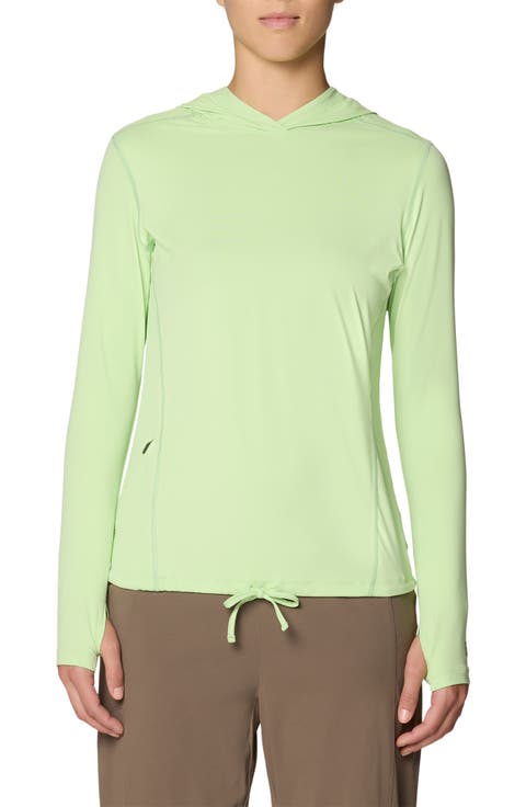 Crater Lake Long Sleeve UPF 50+ Hooded T-Shirt