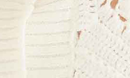 Farm Rio 3d Flower Cardigan In White