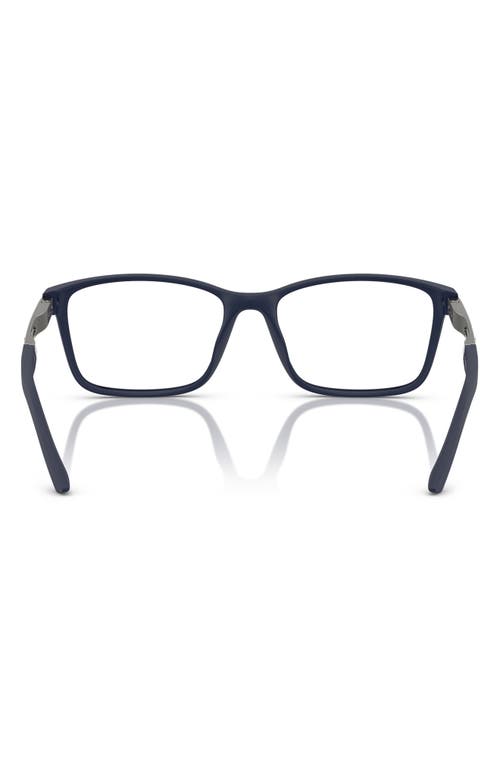 Scuderia Ferrari 57mm Pillow Optical Glasses In Matte Blue