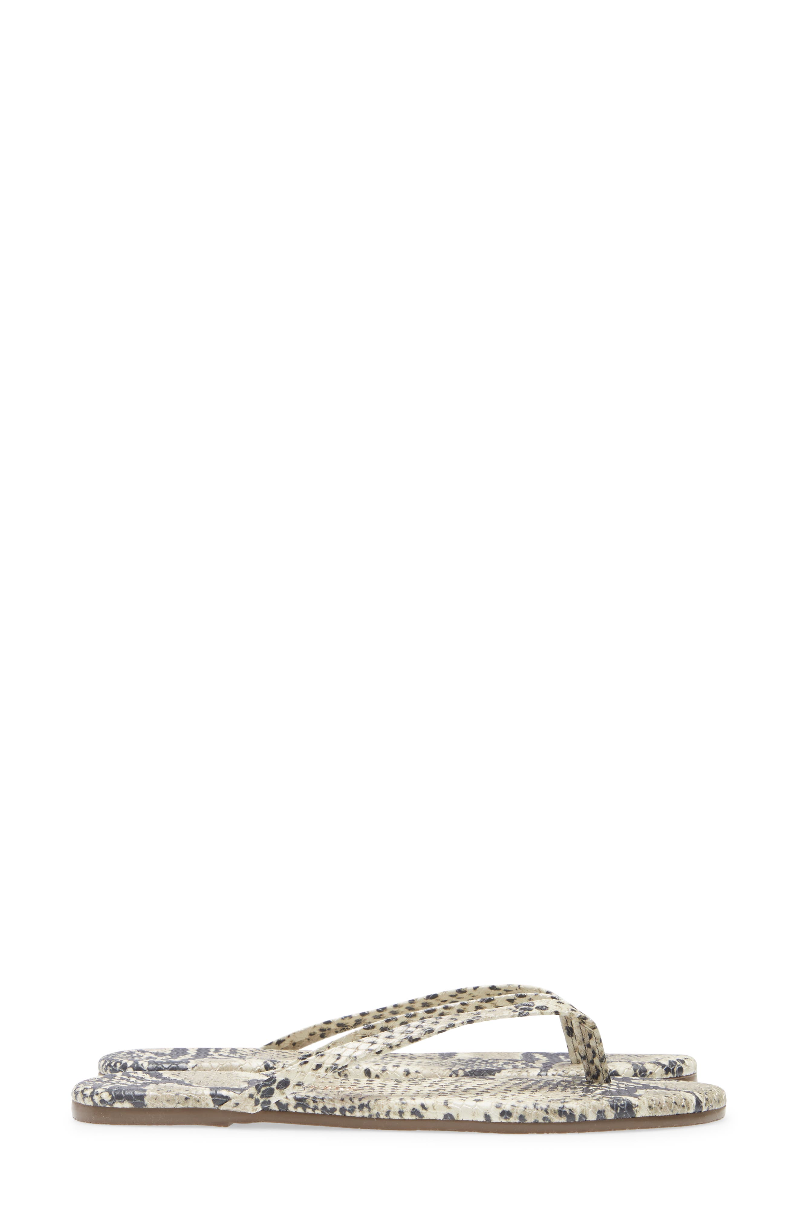 'Studio' Flip Flop, Alternate, color, SAND SNAKE