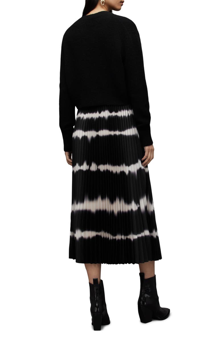 AllSaints Curtis Two-Piece Sweater & Midi Dress, Alternate, color,