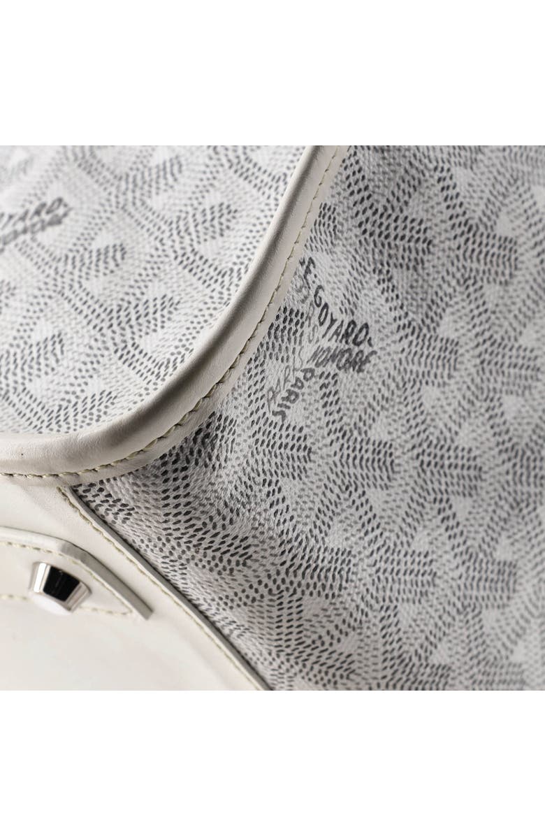 Pre-Owned Goyard Marquises Bag Coated Canvas, Alternate, color, White