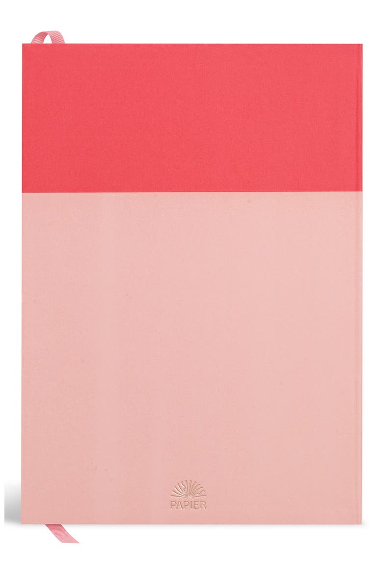 Colorblock Undated Daily Planner, Main, color, NO COLOR