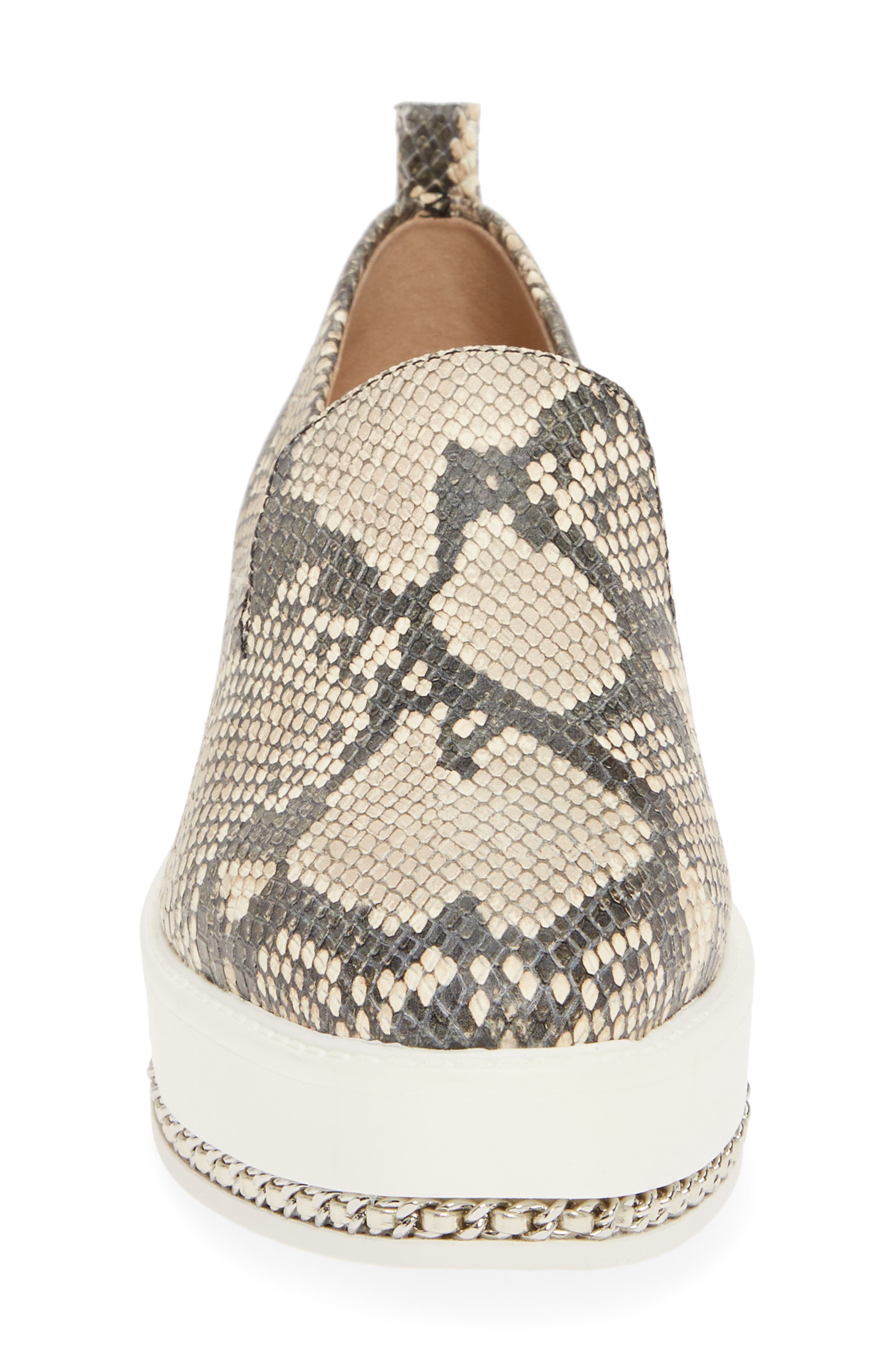 Brea Slip-On Sneaker, Alternate, color, BLACK/ WHITE LEATHER