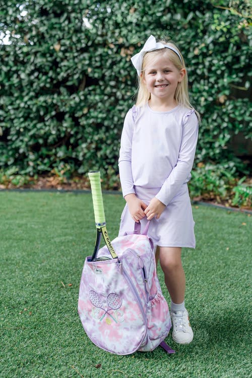 LILA AND HAYES LILA AND HAYES MARGOT GIRLS' TIERED SKIRT BY LH SPORT