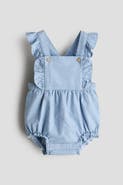 H&M Cotton Dungaree Shorts