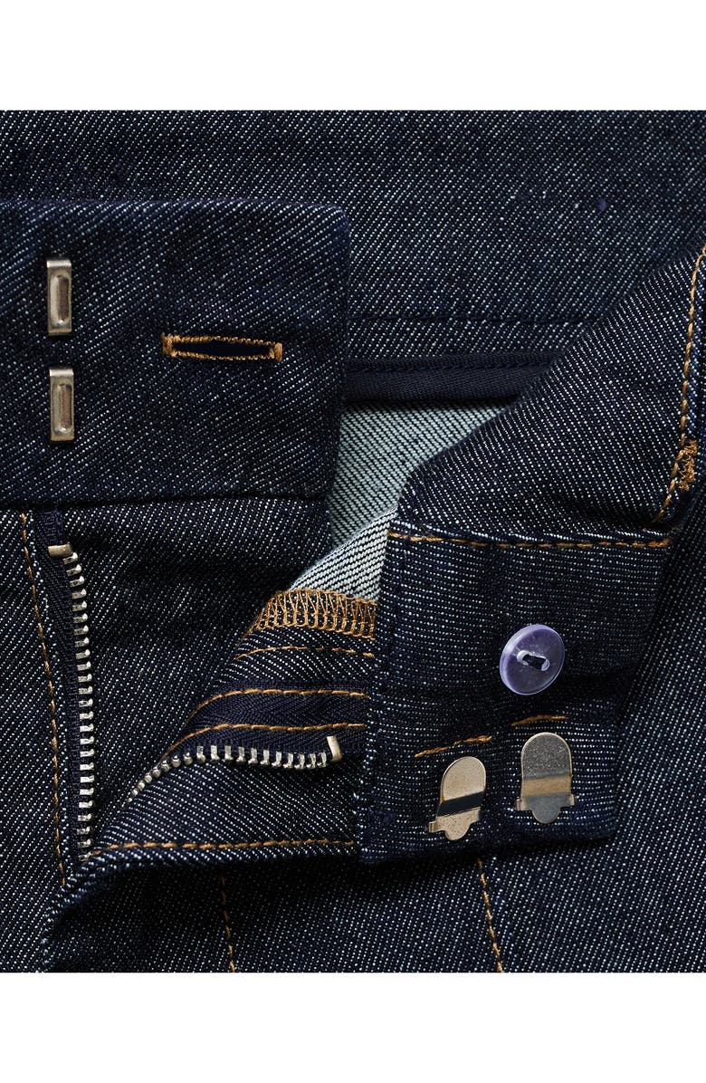 MANGO High Waist Culotte Trouser Jeans, Alternate, color, Open Blue