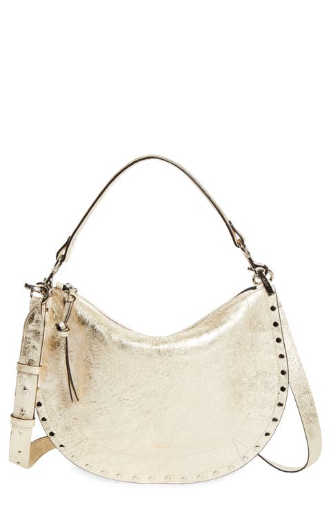 Oskan Soft Zip Leather Shoulder Bag
