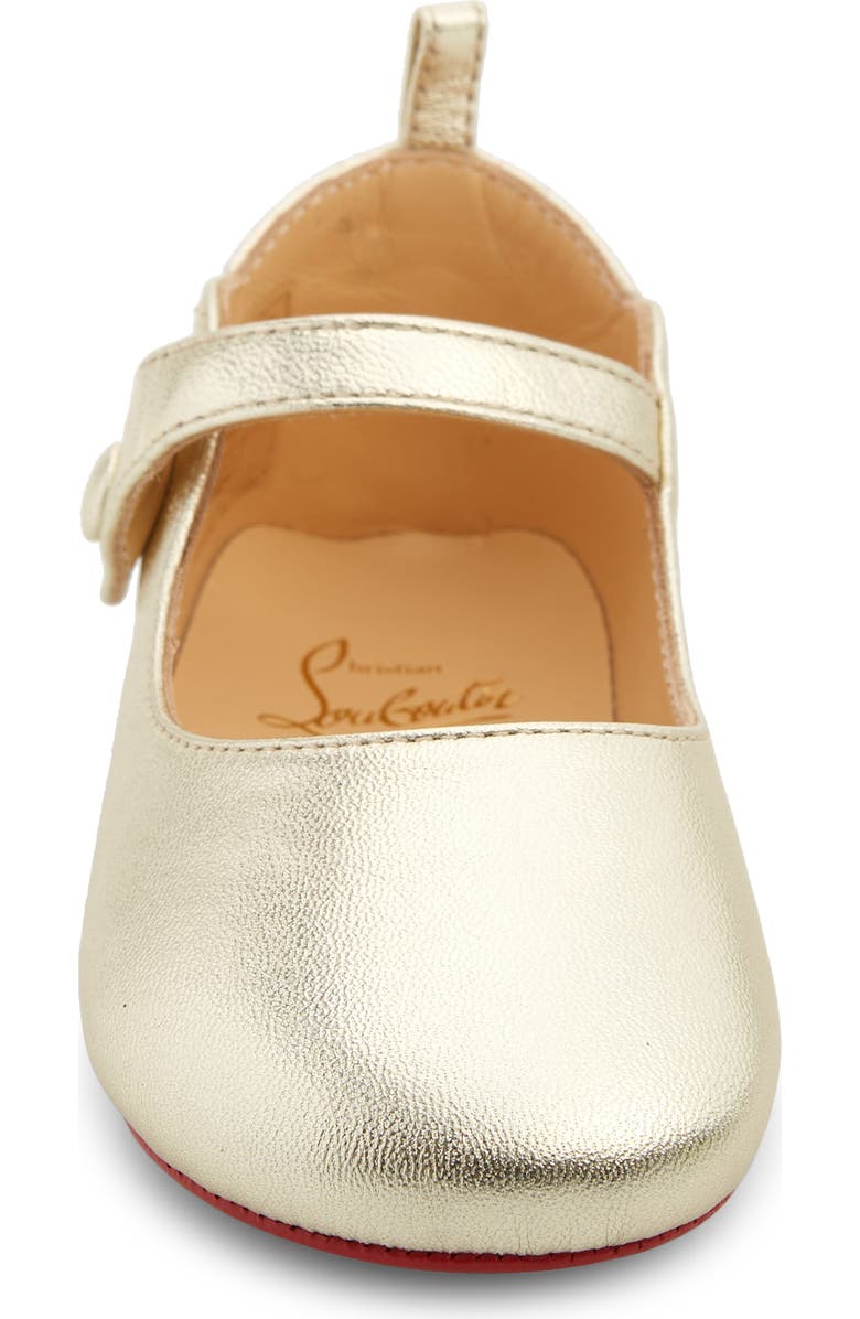 Christian Louboutin Baby Love Chick Crib Shoe, Alternate, color,