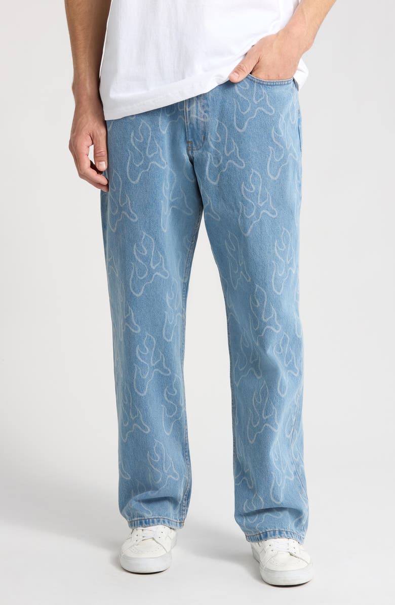 Vans Check-5 Blaze Loose Fit Jeans, Main, color, 