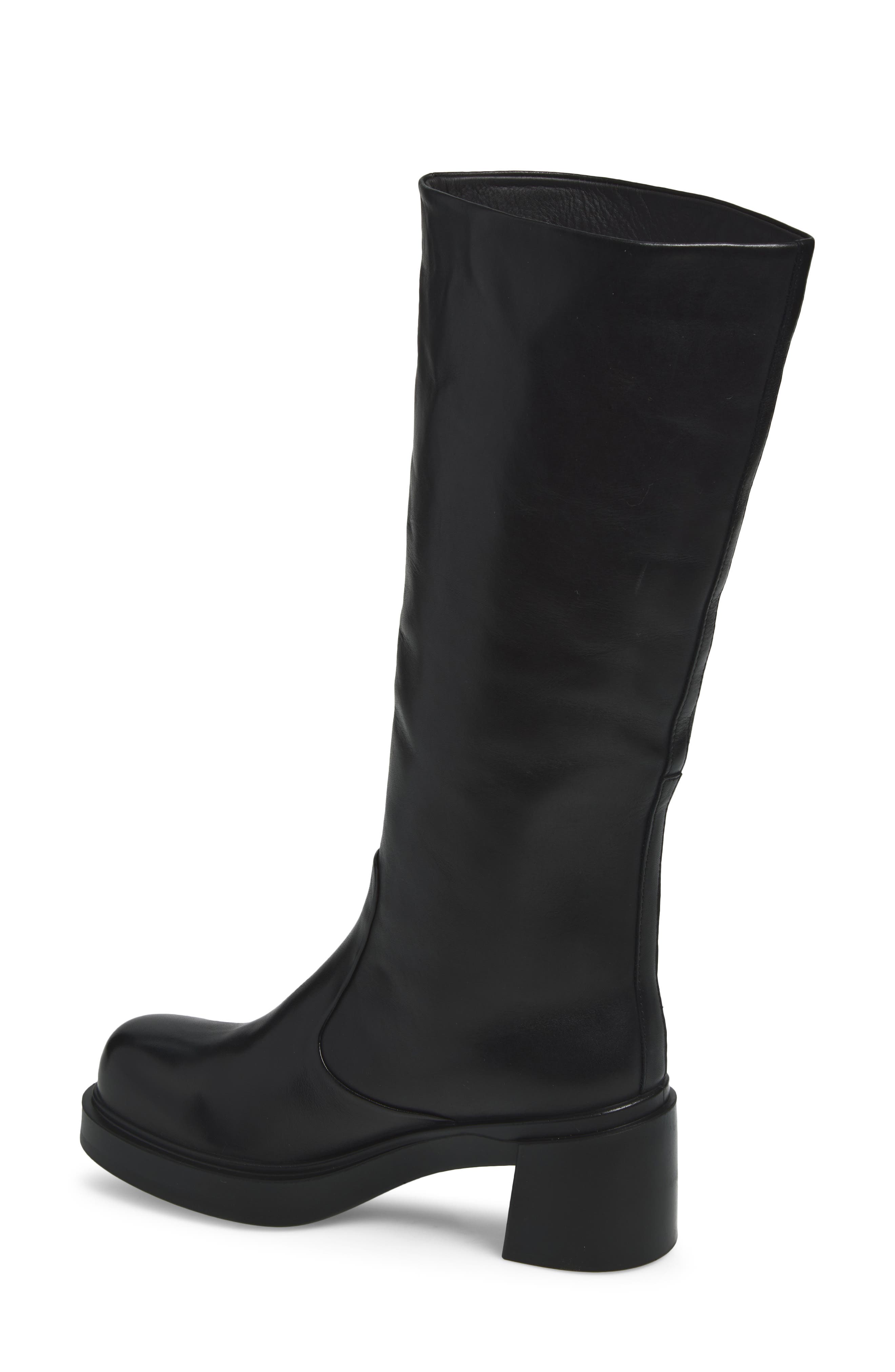Metropole Seoul 45 Knee High Boot, Alternate, color, BLACK