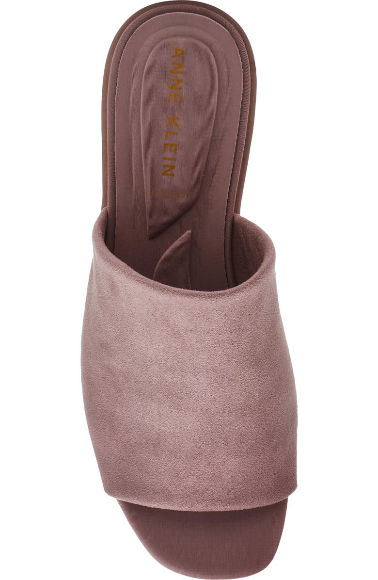 Anne Klein Wishful Wedge Slide Sandal, Alternate, color, Taupe