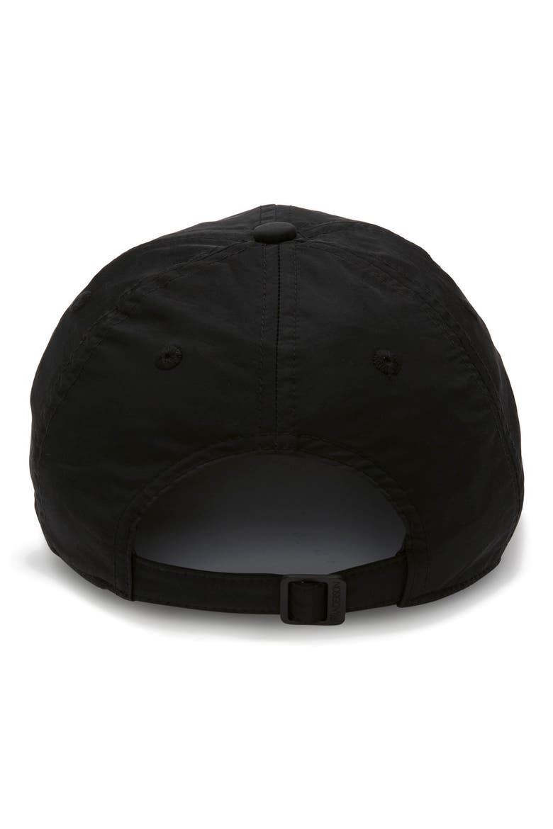 Anchor Logo Adjustable Baseball Cap, Alternate, color, BLACK