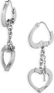 Marc Jacobs Heart Handcuffs Drop Earrings