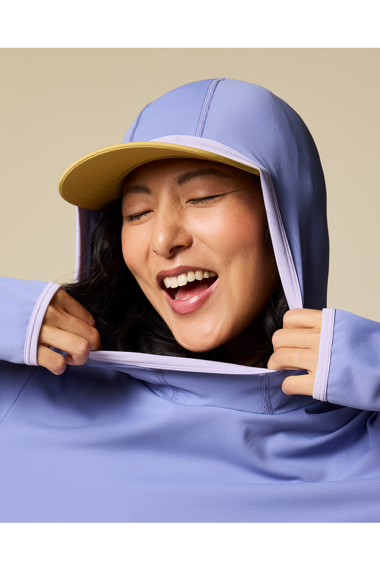 Sombra Sun Hoodie - Women's, Alternate, color, Aster