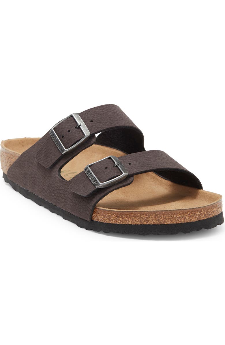 Birkenstock Arizona Slide Sandal, Main, color, Black