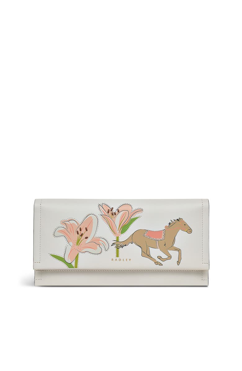 Radley Kentucky Derby Ss25 Large Flapover Wallet, Main, color, 