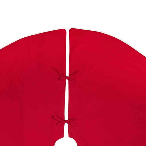 C & F Home C&f Home Holiday Tree Skirt In Red