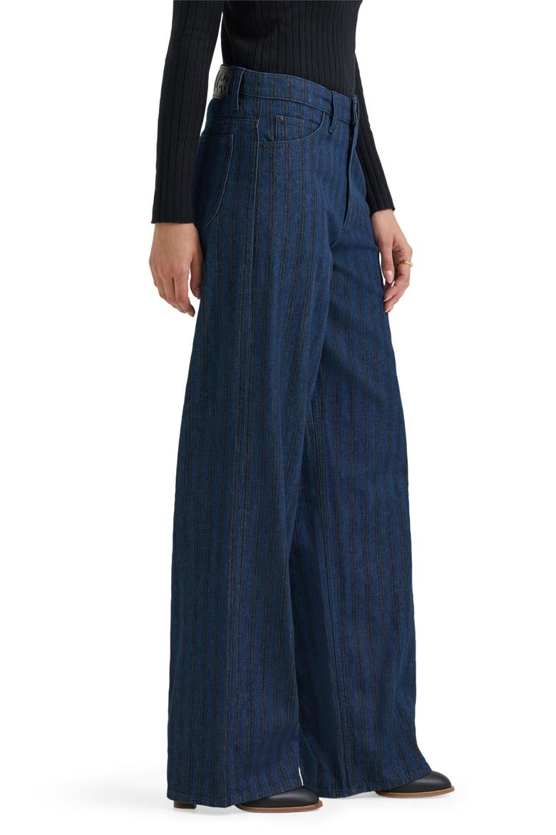 Rider Loose Straight Leg Jeans, Alternate, color, HICKORY RINSE