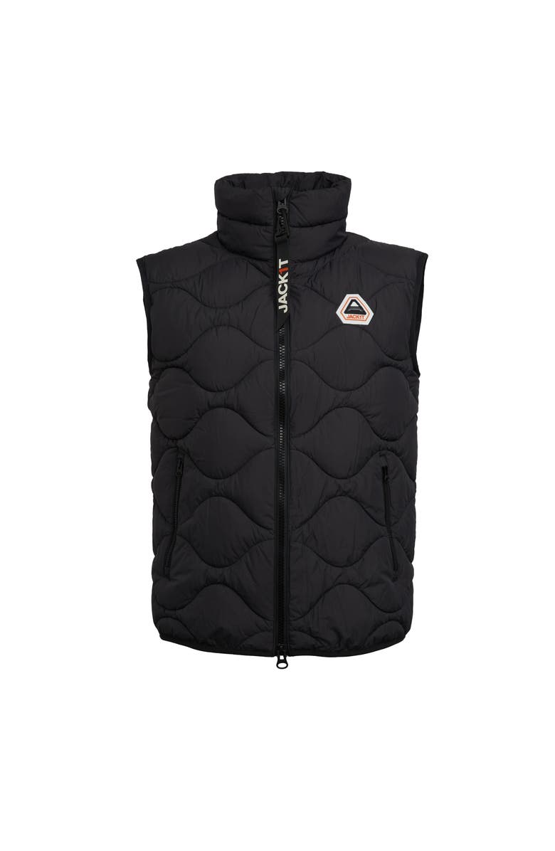 JACK1T Orb1T High Neck Gilet, Alternate, color, Black